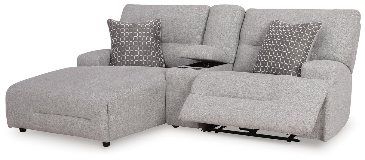 Acklen Place 3-Piece Power Reclining Sectional Sofa with Chaise - 93605S5