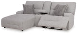 Acklen Place 3-Piece Power Reclining Sectional Sofa with Chaise - 93605S5