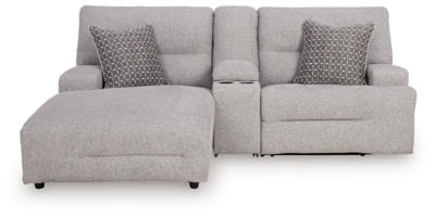 Acklen Place 3-Piece Power Reclining Sectional Sofa with Chaise - 93605S5