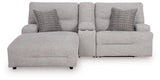 Acklen Place 3-Piece Power Reclining Sectional Sofa with Chaise - 93605S5