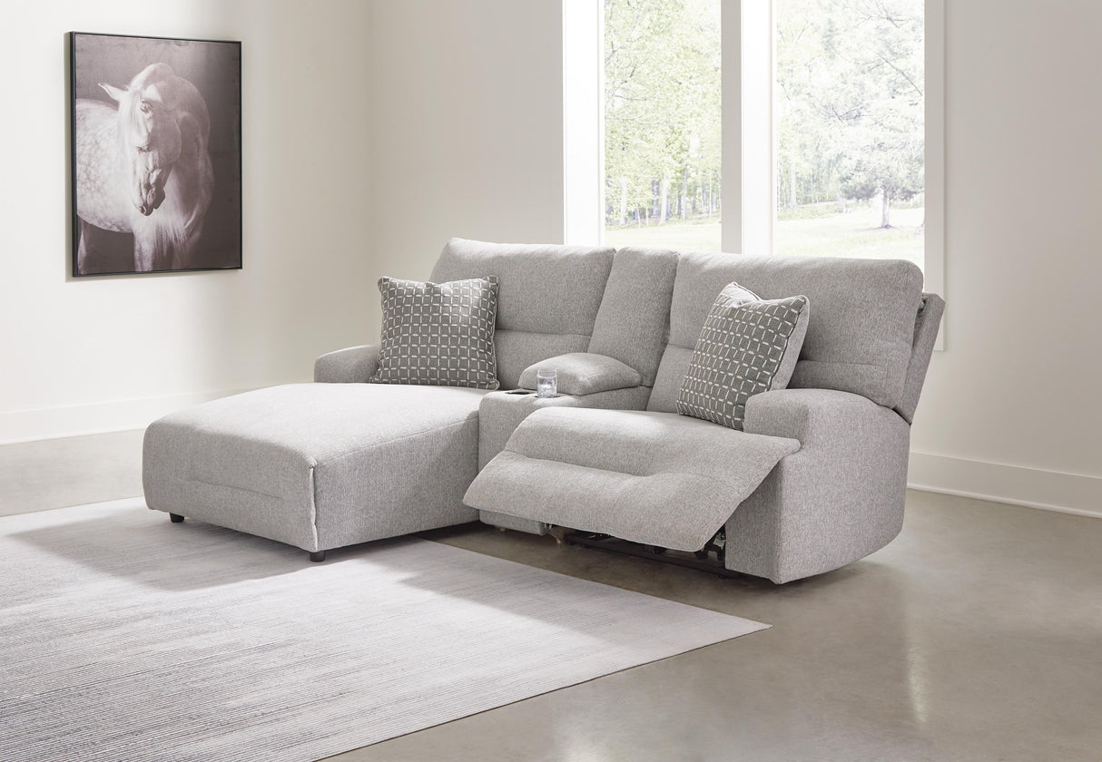 Acklen Place 3-Piece Power Reclining Sectional Sofa with Chaise - 93605S5