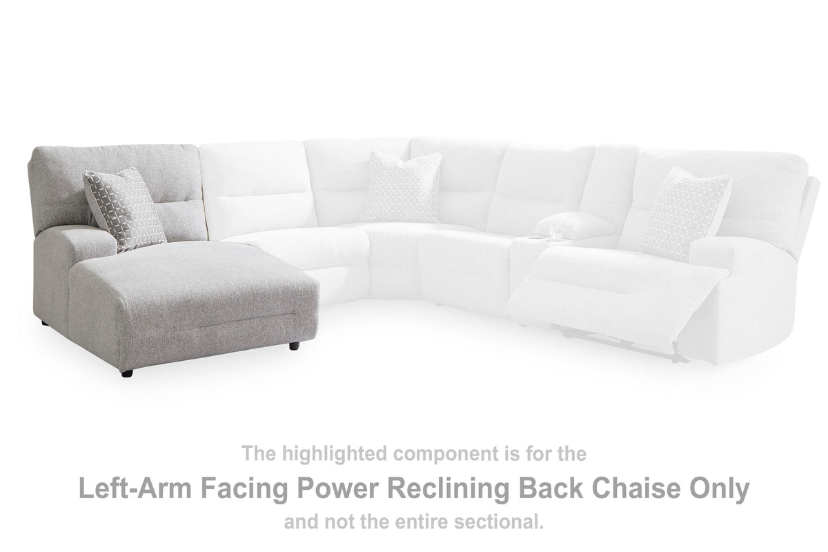 Acklen Place Left-Arm Facing Power Reclining Back Chaise - 9360579