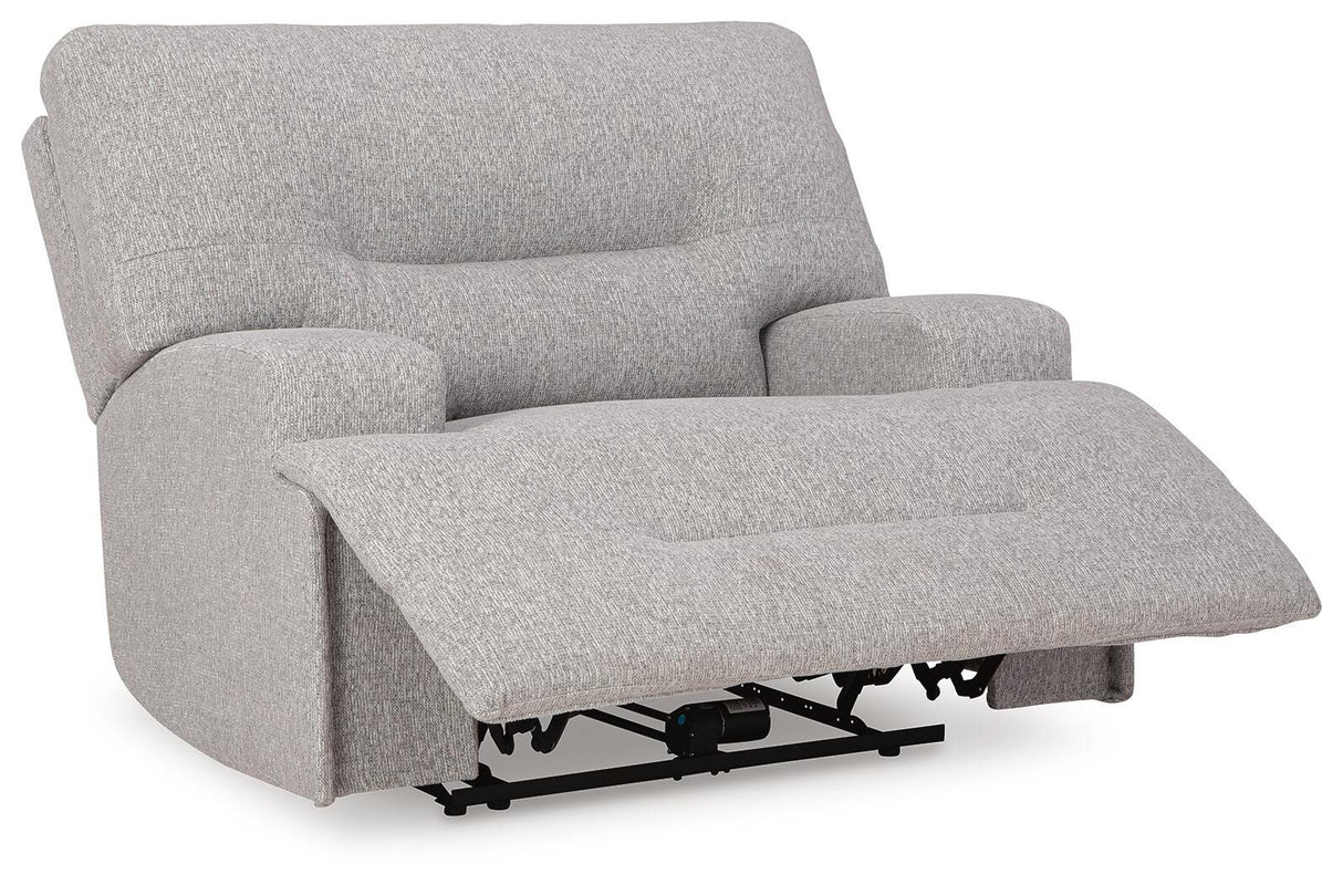 Acklen Place 6-Piece Power Reclining Sectional and Power Recliner - 93605S8