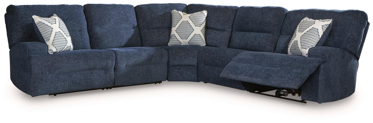 Acklen Place 5-Piece Power Reclining Sectional - 93607S3