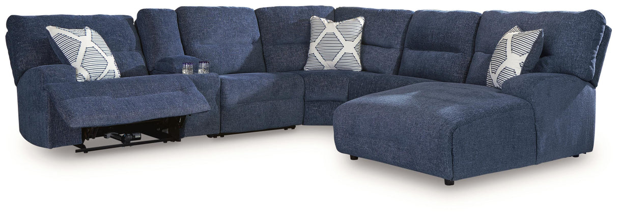 Acklen Place 6-Piece Power Reclining Sectional with Chaise - 93607S1