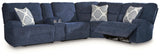 Acklen Place 5-Piece Power Reclining Sectional with Storage Console - 93607S19