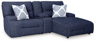 Acklen Place 3-Piece Power Reclining Sectional Sofa with Chaise - 93607S4