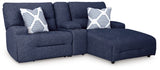 Acklen Place 3-Piece Power Reclining Sectional Sofa with Chaise - 93607S4