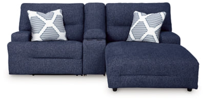 Acklen Place 3-Piece Power Reclining Sectional Sofa with Chaise - 93607S4