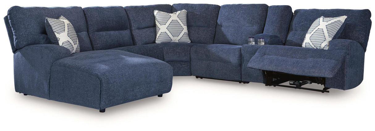 Acklen Place 6-Piece Power Reclining Sectional with Chaise - 93607S2