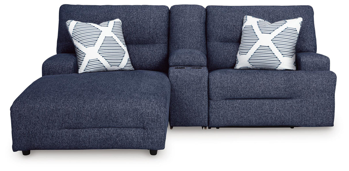 Acklen Place 3-Piece Power Reclining Sectional Sofa with Chaise - 93607S5