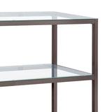 Weston - 2 Shelf Entryway Console Table - Black
