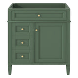 Bathroom Vanity With 2 Drawers And Tip-Out Drawer, Storage Cabinet