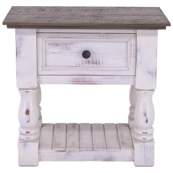 ZVB   MARTHA   NW/GRANITE   NIGHTSTAND - MARNWG