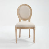 Upholstered With Round Back Dining Chairs (Set of 2)