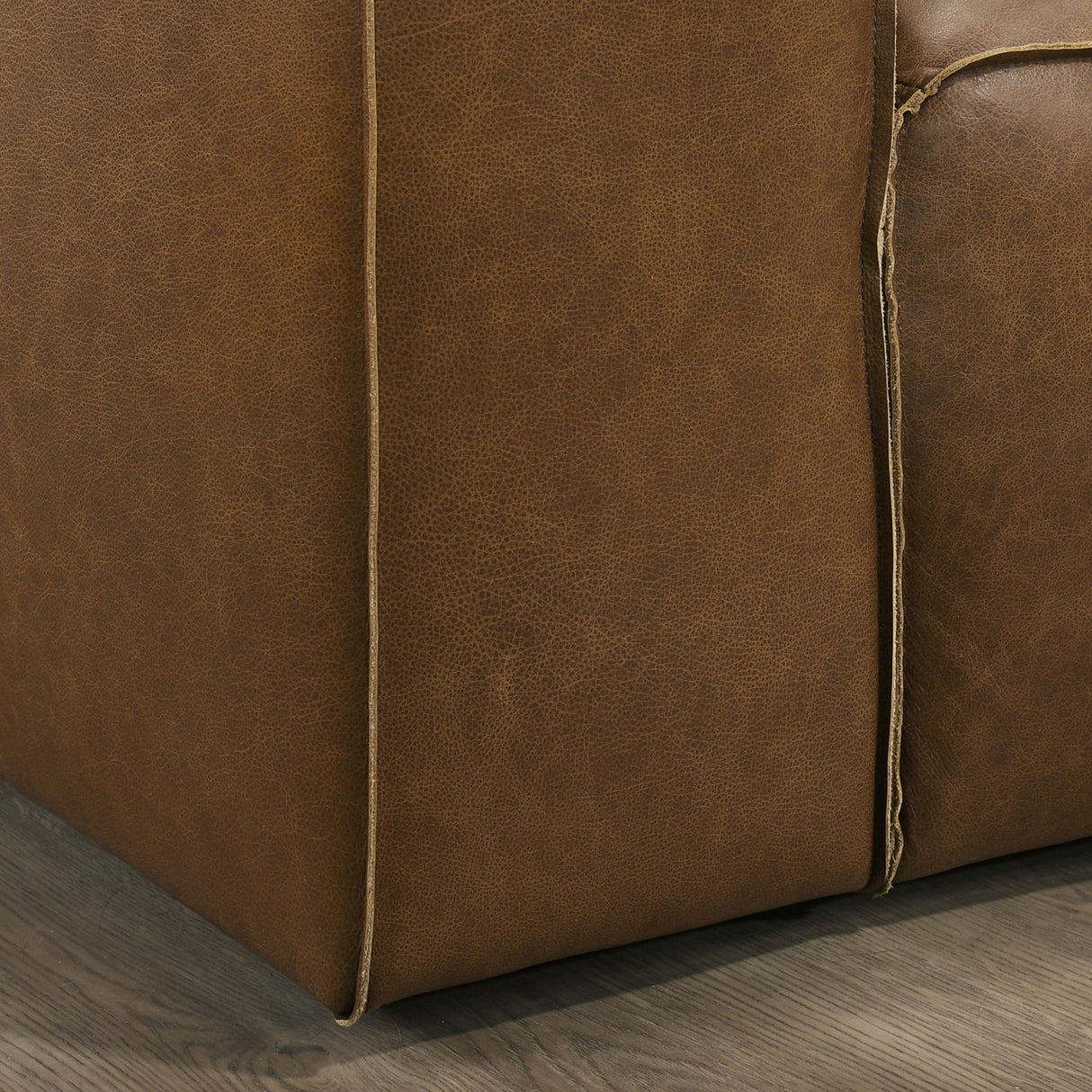 Colton - Sofa With Corner Blocked Frame - Tan