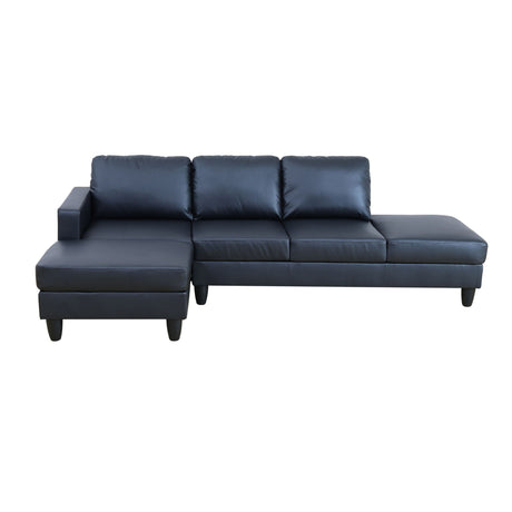 L - Shaped Sectional Sofa With Chaise & Ottoman