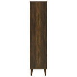 Elouise 4-door Engineered Wood Tall Accent Cabinet Dark Pine - 950335