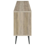 Maeve 2-door Engineered Wood Cabinet Antique Pine and Grey - 950352
