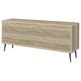 Maeve 2-door Engineered Wood Cabinet Antique Pine and Grey - 950352