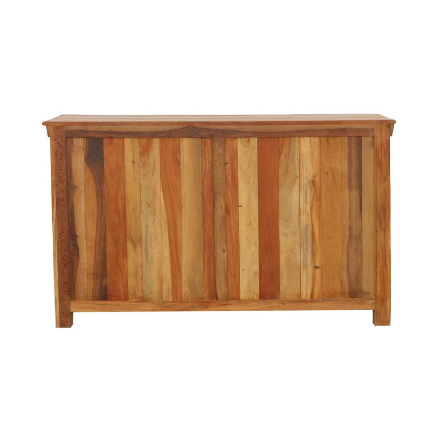 Harper 3-door Solid Reclaimed Wood Accent Cabinet Brown - 950367