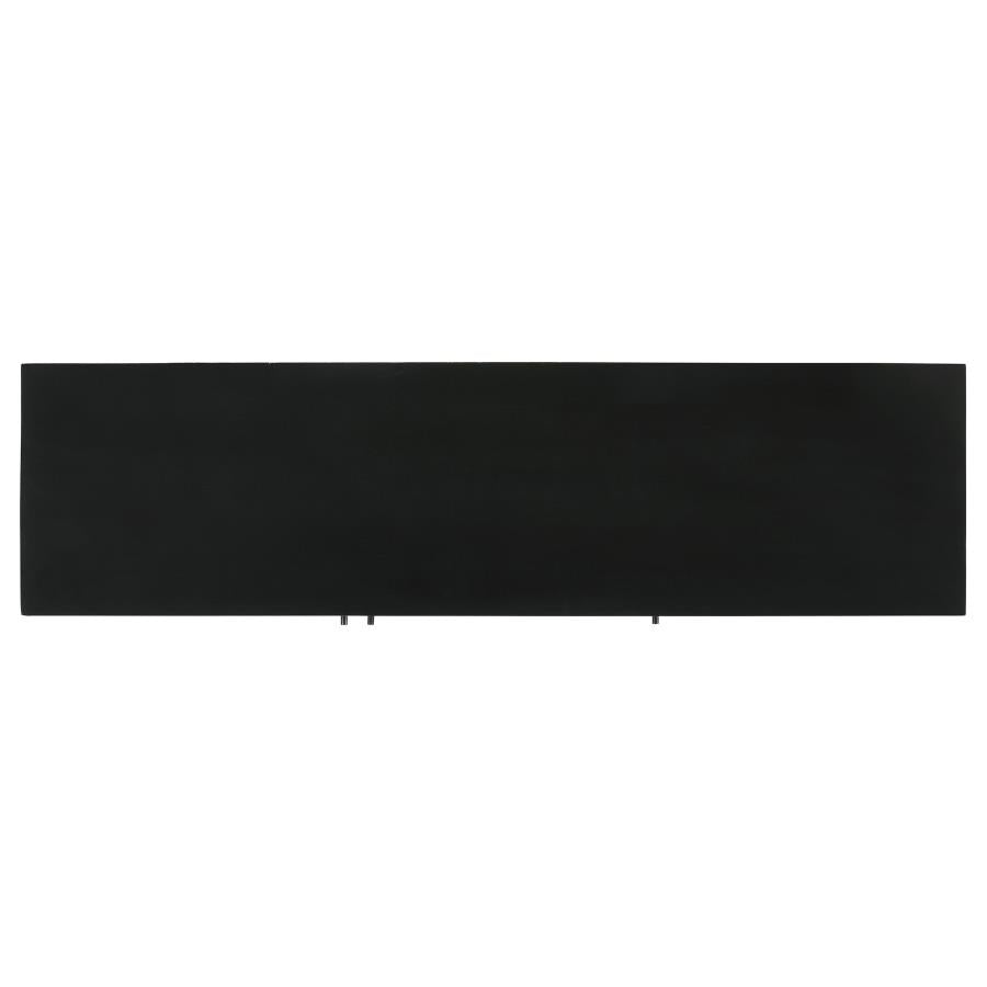 Aminah 3-door Wood Accent Cabinet Natural and Black - 950383