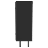 Dalia 2-door Accent Storage Cabinet with Shelving Black - 950385