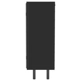 Dalia 2-door Accent Storage Cabinet with Shelving Black - 950385