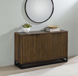 Ryatt 4-door Engineered Wood Accent Cabinet Dark Pine - 950393
