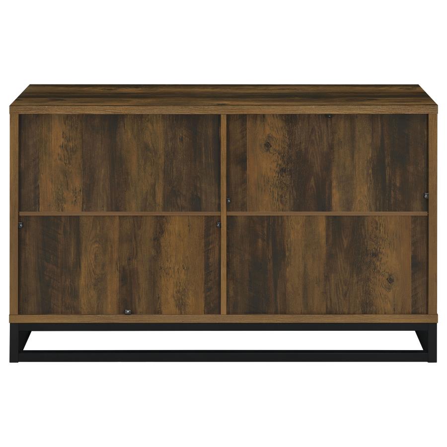 Ryatt 4-door Engineered Wood Accent Cabinet Dark Pine - 950393