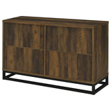 Ryatt 4-door Engineered Wood Accent Cabinet Dark Pine - 950393