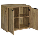 Pepita 2-door Engineered Wood Accent Cabinet Mango Brown - 950394