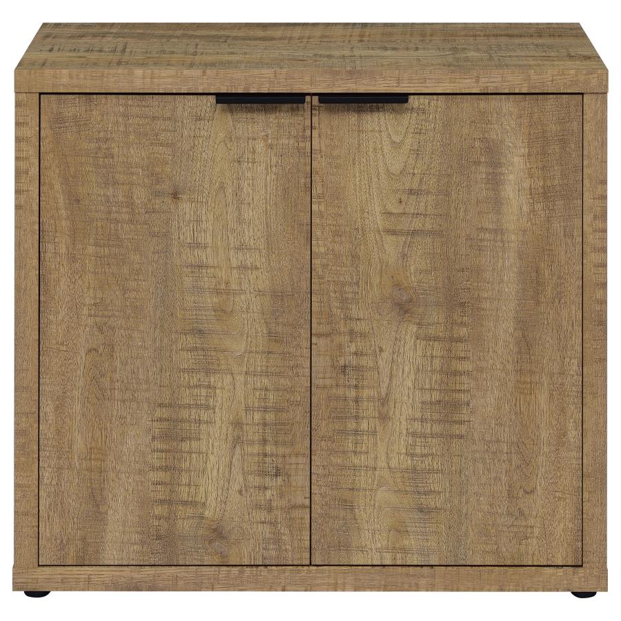 Pepita 2-door Engineered Wood Accent Cabinet Mango Brown - 950394
