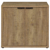 Pepita 2-door Engineered Wood Accent Cabinet Mango Brown - 950394
