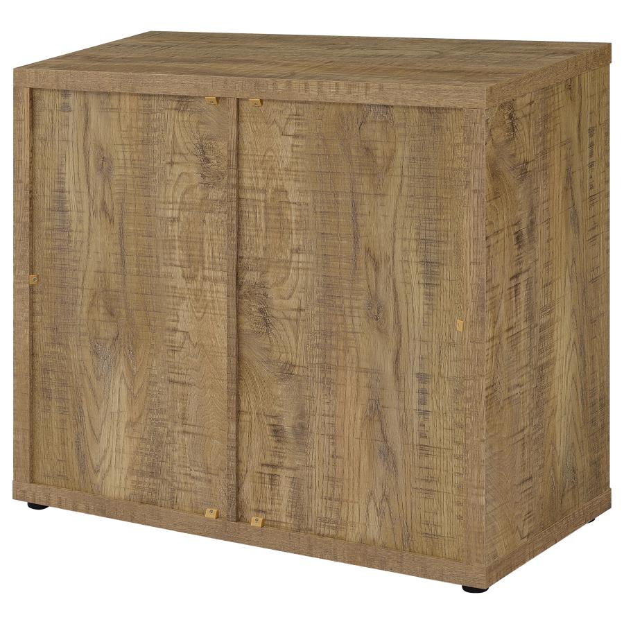 Pepita 2-door Engineered Wood Accent Cabinet Mango Brown - 950394