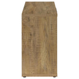 Pepita 2-door Engineered Wood Accent Cabinet Mango Brown - 950394