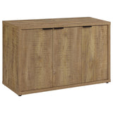 Pepita 3-door Engineered Wood Accent Cabinet Mango Brown - 950395