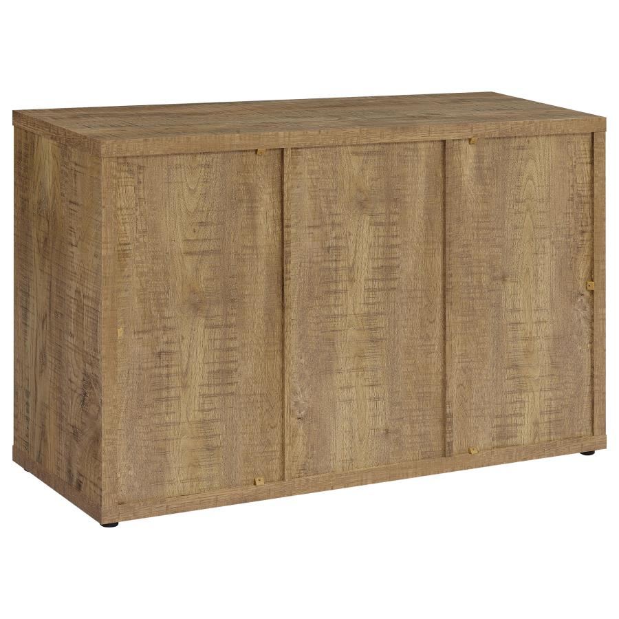 Pepita 3-door Engineered Wood Accent Cabinet Mango Brown - 950395