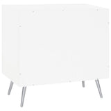 Nieta 2-door Engineered Wood Accent Cabinet White High Gloss - 950396