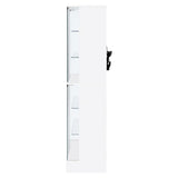 Cabra 4-door LED Curio Display Cabinet White High Gloss - 950397