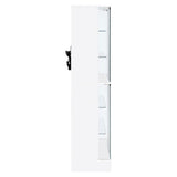 Cabra 4-door LED Curio Display Cabinet White High Gloss - 950397