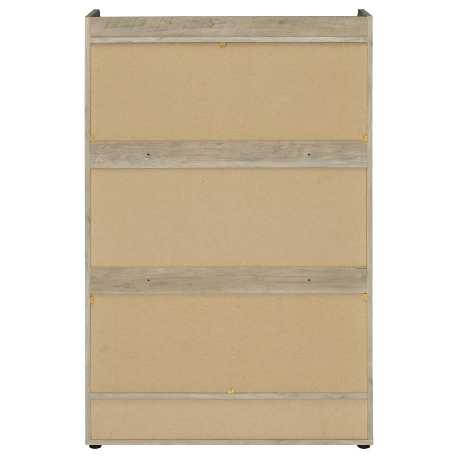 Denia 3-tier Engineered Wood Shoe Cabinet White - 950403