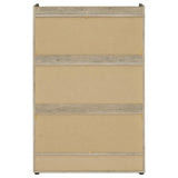 Denia 3-tier Engineered Wood Shoe Cabinet White - 950403
