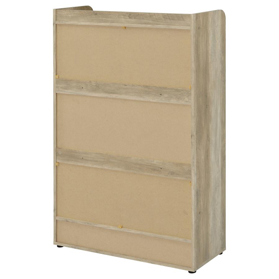 Denia 3-tier Engineered Wood Shoe Cabinet White - 950403