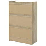 Denia 3-tier Engineered Wood Shoe Cabinet White - 950403