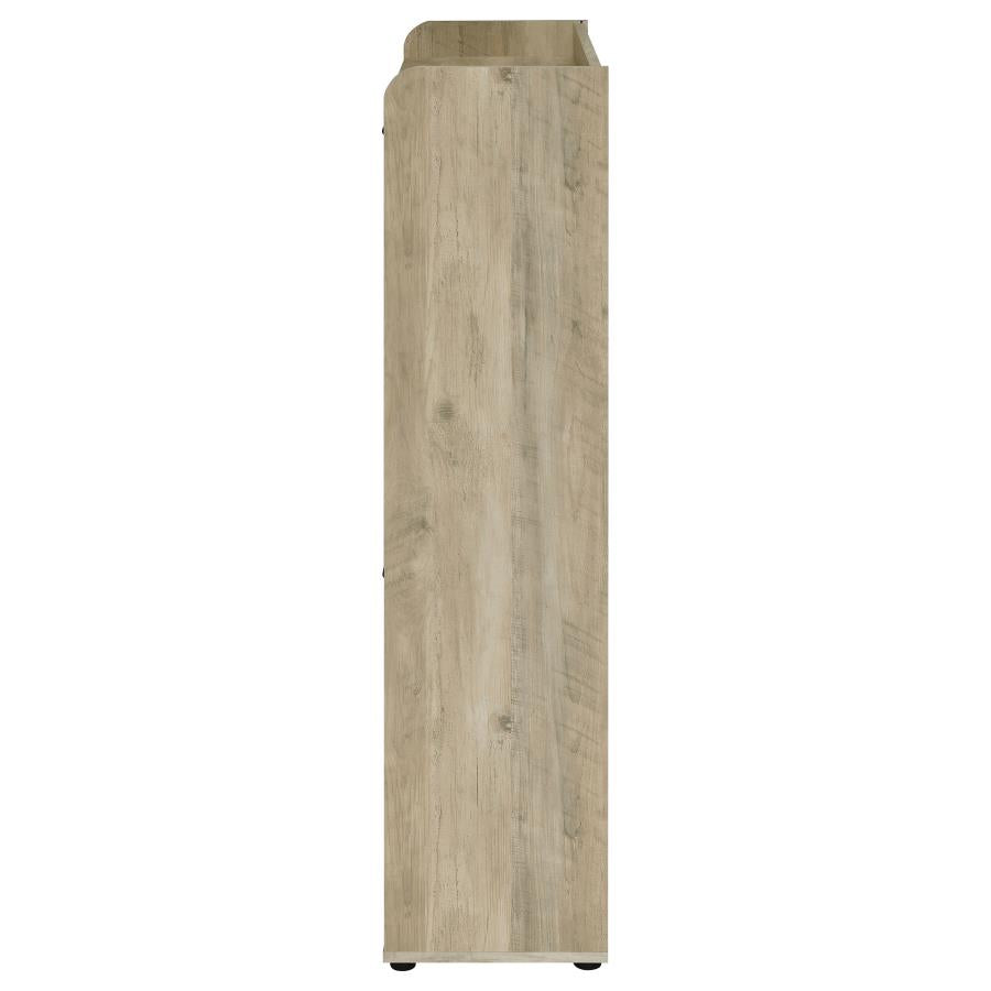 Denia 3-tier Engineered Wood Shoe Cabinet Grey - 950404