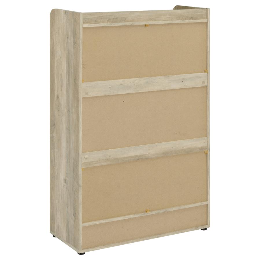 Denia 3-tier Engineered Wood Shoe Cabinet Grey - 950404