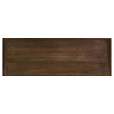 Ornelas 46-inch Console Table with Slatted Shelf Mango Brown - 950415