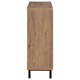 Teller 2-door Shoe Storage Cabinet Natural Oak - 950421