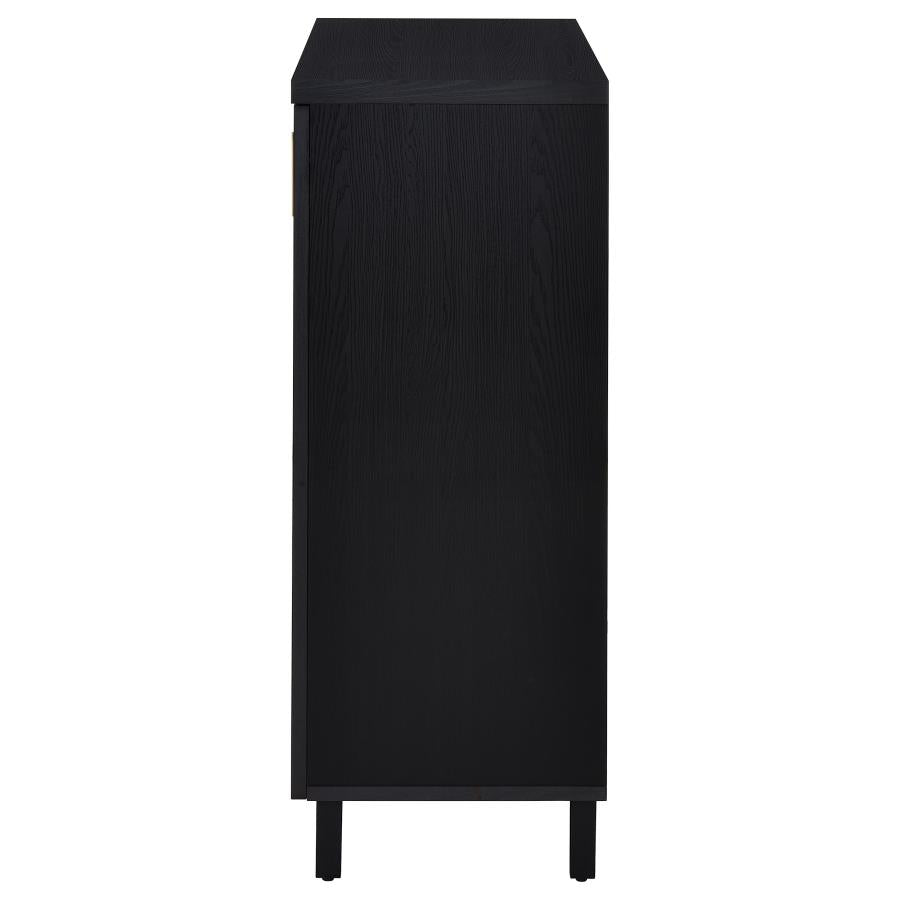 Brixton 2-door Entryway Shoe Storage Cabinets Black - 950422